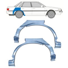 Reparaturblech Kotflügel hinten für Toyota Camry 1986-1991 / Links+Rechts / Satz 10996