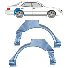 Reparaturblech Kotflügel hinten für Toyota Camry 1991-1996 / Links+Rechts / Satz 10999