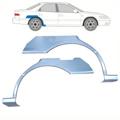 Reparaturblech Kotflügel hinten für Toyota Camry 1996-2001 / Satz 10269