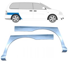 Reparaturblech Kotflügel hinten für Kia Carnival 1998-2006 / Links+Rechts / Satz 5198