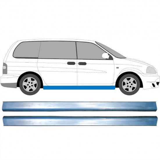 KIA CARNIVAL 1998-2006 SCHWELLER REPARATURBLECH / RECHTS = LINKS / SATZ