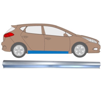 Reparaturblech Schweller für Kia Ceed 2012-2018 / Rechts 14868