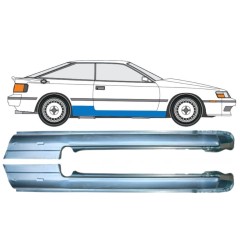 Voll schweller für Toyota Celica T16 1985-1989 / Links+Rechts / Satz 9712