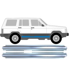 Reparaturblech Schweller für Jeep Cherokee 1984-2001 / Links+Rechts / Satz 9240