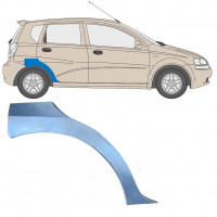 Hinten kotflügel reparaturblech for Chevrolet Aveo 2003-2006 / Rechts / HECKKLAPPE 6434