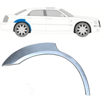 Reparaturblech Kotflügel hinten für Chrysler 300C 2004-2011 / Rechts 17205