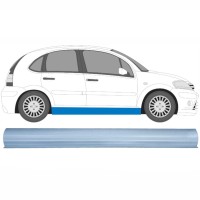 Reparaturblech unterer Schweller für Citroen C3 2002-2010 / Links = Rechts (symmetrisch) 16121