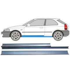 Reparaturblech Schweller für Honda Civic EJ EK 1995-2001 / Links / Satz 10330