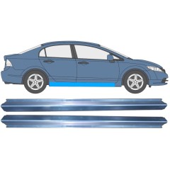 Reparaturblech Schweller für Honda Civic 2005-2011 / Links+Rechts / SEDAN / Satz 11008