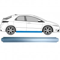 Reparaturblech Schweller für Honda Civic 2005-2011 / Links = Rechts (symmetrisch) 12870