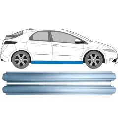 Reparaturblech Schweller für Honda Civic 2005-2011 / Links+Rechts / Links = Rechts (symmetrisch) / Satz 12871