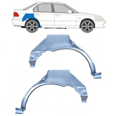 Reparaturblech Kotflügel hinten für Honda Civic EJ EK 1995-2001 / Links+Rechts / Satz 9801
