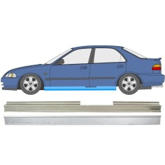 Reparaturblech Schweller für Honda Civic 1991-1995 / Links / Satz 9987