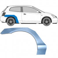 HONDA CIVIC 2001-2005 3 TÜR RADLAUF REPARATURBLECH / RECHTS