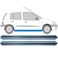 Reparaturblech Schweller für Renault Clio II 1998-2012 / Links+Rechts / Satz 9344