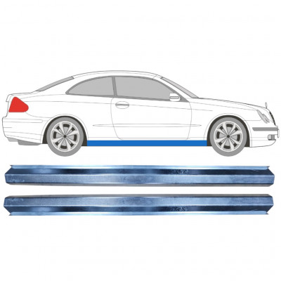 MERCEDES CLK 2002-2009 SCHWELLER REPARATURBLECH / RECHTS + LINKS / SATZ