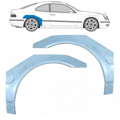 MERCEDES CLK 1997-2003 RADLAUF REPARATURBLECH / SATZ