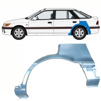 Reparaturblech Kotflügel hinten für Mitsubishi Colt 1988-1992 / Links 10796