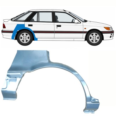 Reparaturblech Kotflügel hinten für Mitsubishi Colt 1988-1992 / Rechts 10795