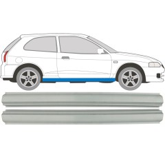Reparaturblech Schweller für Mitsubishi Colt 1996-2004 / Links+Rechts / Satz 9495