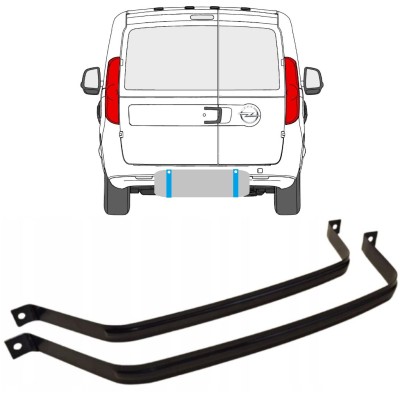 Tankhalterung Kraftstofftank für Opel Combo D 2011-2018 15041