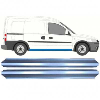 OPEL COMBO 2000-2010 SCHWELLER REPARATURBLECH / RECHTS = LINKS / SATZ