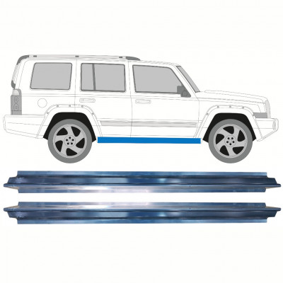 JEEP COMMANDER 2005-2010 SCHWELLER REPARATURBLECH / RECHTS = LINKS / SATZ