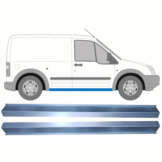 FORD TRANSIT CONNECT 2003-2009 KURZ SCHWELLER REPARATURBLECH / RECHTS = LINKS / SATZ