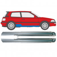 TOYOTA COROLLA 1987-1992 3 TÜR SCHWELLER REPARATURBLECH / SATZ