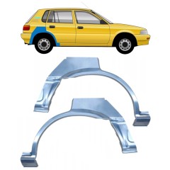 Reparaturblech Kotflügel hinten für Toyota Corolla 1987-1994 / Links+Rechts / Satz 10335