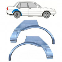 TOYOTA COROLLA 1983-1988 RADLAUF REPARATURBLECH / SATZ