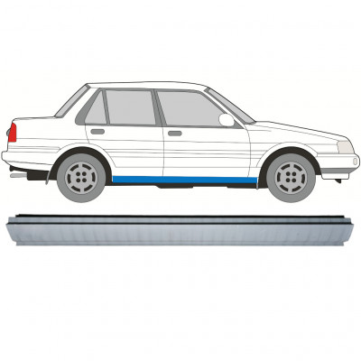 TOYOTA COROLLA 1983-1988 SCHWELLER REPARATURBLECH / RECHTS