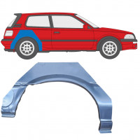 TOYOTA COROLLA 1987-1994 3 TÜR RADLAUF REPARATURBLECH / RECHTS
