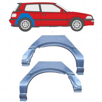 Reparaturblech Kotflügel hinten für Toyota Corolla 1987-1994 / Links+Rechts / Satz 10334