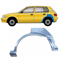 TOYOTA COROLLA 1987-1994 5 TÜR RADLAUF REPARATURBLECH / LINKS