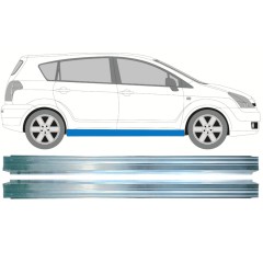 Reparaturblech Schweller für Toyota Corolla Verso 2004-2009 / Links = Rechts (symmetrisch) / Satz 9886