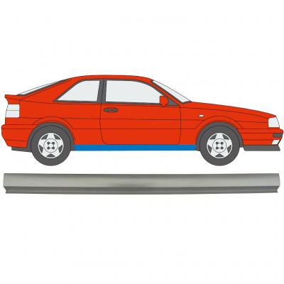 VW CORRADO 1987-1995 SCHWELLER REPARATURBLECH / RECHTS = LINKS