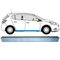 Reparaturblech Schweller für Opel Corsa E 2014-2019 / Links = Rechts (symmetrisch) 12882