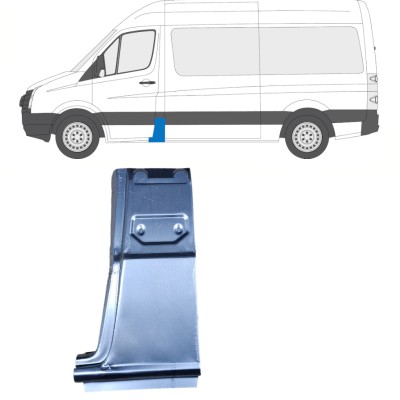 Reparaturblech der Säule für Volkswagen Crafter 2005-2017 / Links 13749