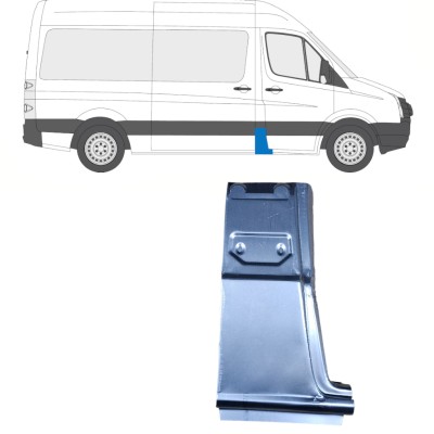 Reparaturblech der Säule für Volkswagen Crafter 2005-2017 / Rechts 13750