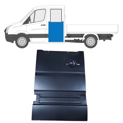 Reparaturblech hintere Tür für Volkswagen Crafter 2005-2017 / Links 14238