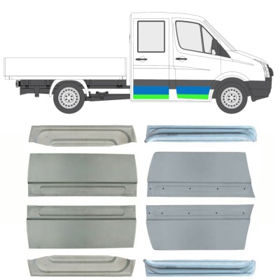 Reparaturblech Tür für Volkswagen Crafter 2005-2017 / Satz 14483