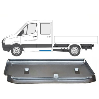 Reparaturblech für Trittstufe für Volkswagen Crafter 2005-2017 / Links 15369