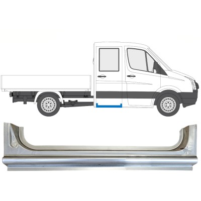 Reparaturblech hinterer Schweller für Volkswagen Crafter 2005-2017 / Rechts 15518