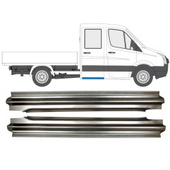 Reparaturblech hinterer Schweller für Volkswagen Crafter 2005-2017 / Links+Rechts / Satz 15516