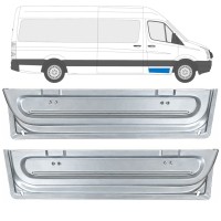 Reparaturblech innere vordere Tür für Volkswagen Crafter 2005-2017 / Links+Rechts 17058