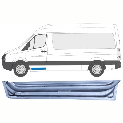 Reparaturblech innere vordere Tür für Volkswagen Crafter 2005-2017 / Links 17057