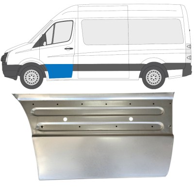 Reparaturblech vordere Tür für Volkswagen Crafter 2005-2017 / Links 15495