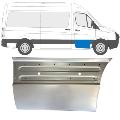 Reparaturblech vordere Tür für Volkswagen Crafter 2005-2017 / Rechts 15494