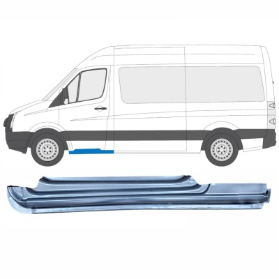 Reparaturblech Schweller vordere Tür für Volkswagen Crafter 2005-2017 / Links 13971